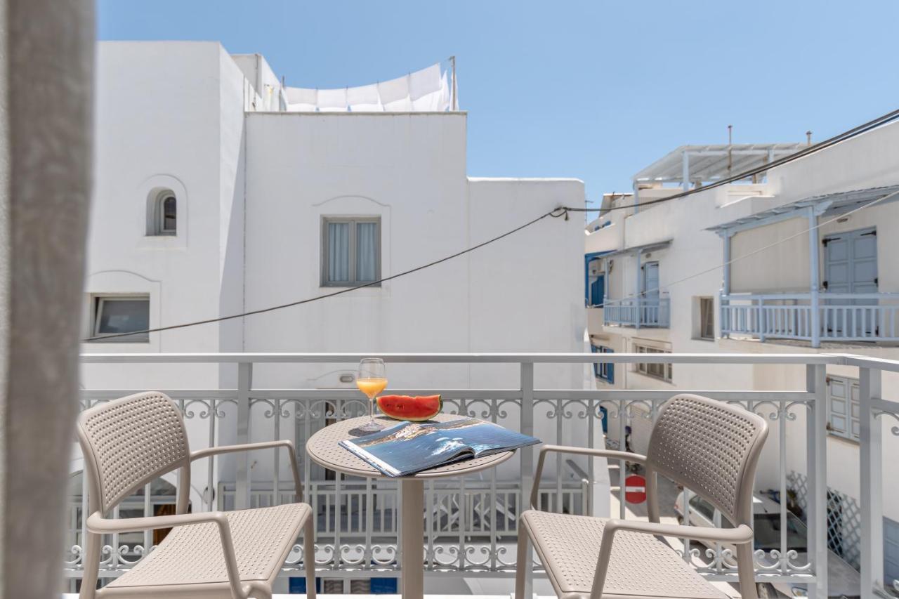Galazia Boutique Apartments Naxos City Extérieur photo