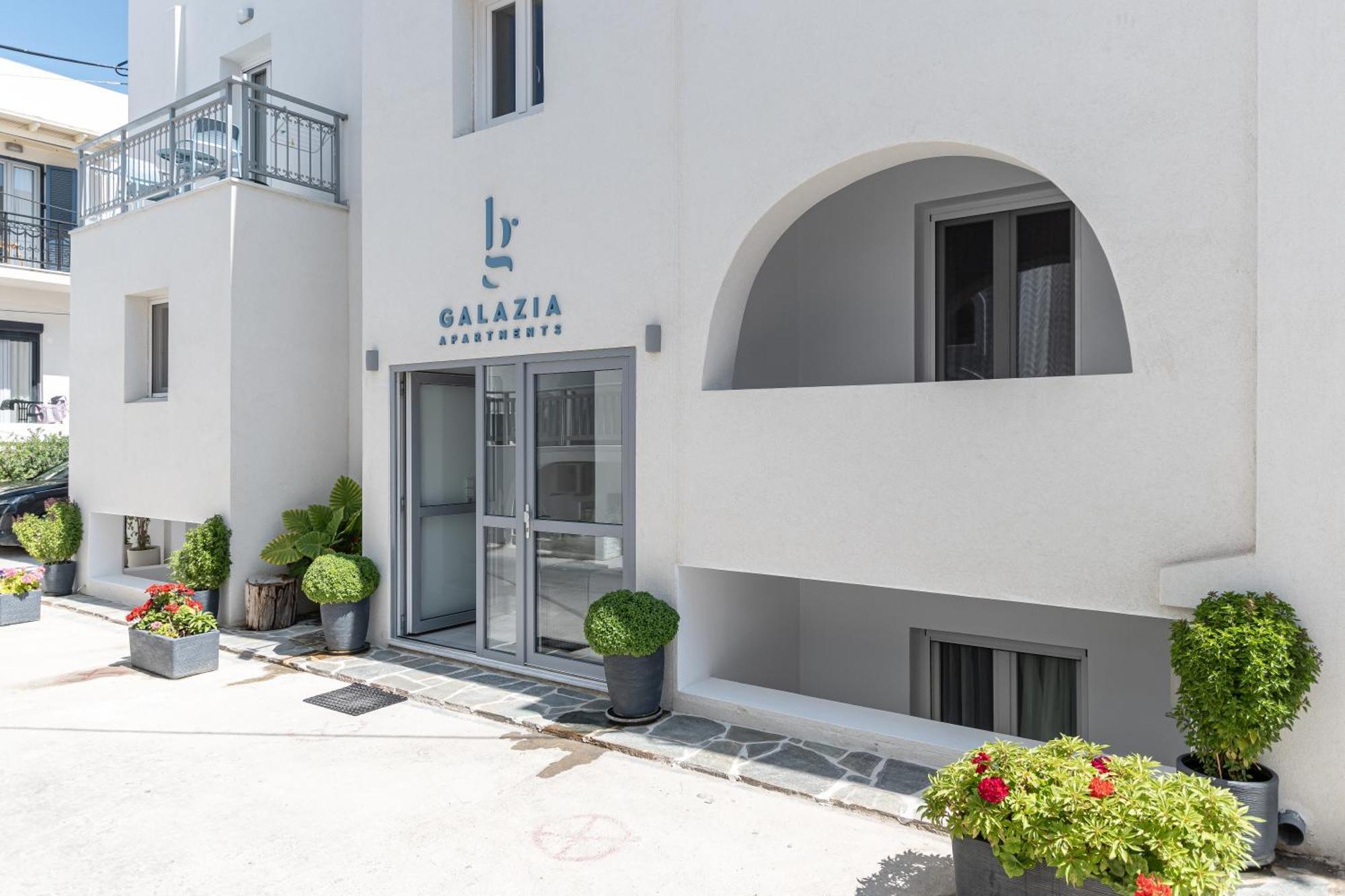Galazia Boutique Apartments Naxos City Extérieur photo